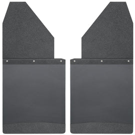 Husky Liners  Kick Back Mud Flaps 14" Wide - Black Top and Black Weight 17112