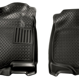 Husky Liners Front Floor Liners FOR 2007-2013 Chevrolet Silverado 1500 Crew Cab