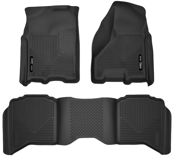 Husky Liners X-act Contour Front & 2nd Seat Floor Liners 53608