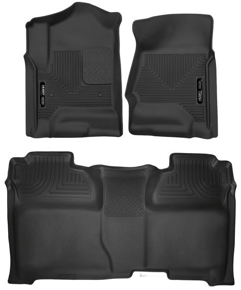 Husky Liners X-act Contour Front & 2nd Seat Floor Liners 53908