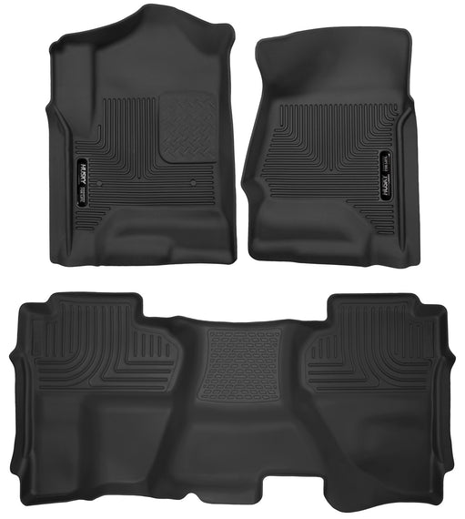 Husky Liners X-act Contour Front & 2nd Seat Floor Liners 53918