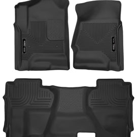 Husky Liners X-act Contour Front & 2nd Seat Floor Liners 53918 53918