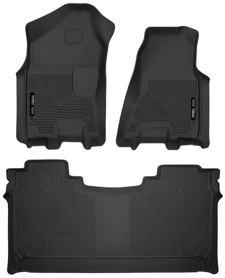 Husky Liners X-act Contour Front & 2nd Seat Floor Liners 54608 54608