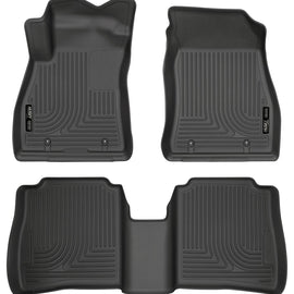 Husky Liners Front & 2nd Seat Floor Liners FOR 2014-2018 Nissan Sentra Two