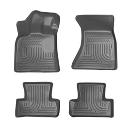 Husky Liners Front & 2nd Seat Floor Liners FOR 2012-2018 Audi A6, 2013-2018 Audi