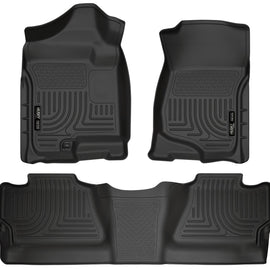 Husky Liners Weatherbeater Front & 2nd Seat Floor Liners Footwell Coverage 98201 98201