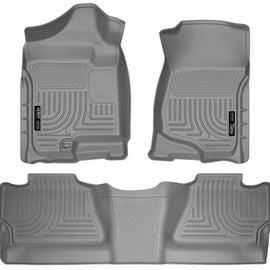 Husky Liners Weatherbeater Front & 2nd Seat Floor Liners Footwell Coverage 98202