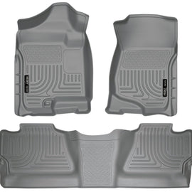 Husky Liners Weatherbeater Front & 2nd Seat Floor Liners Footwell Coverage 98202 98202