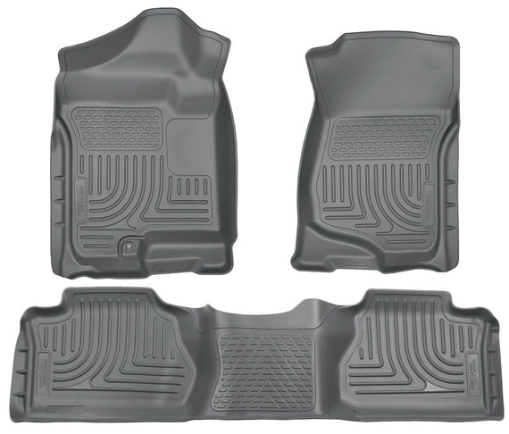 Husky Liners Weatherbeater Front & 2nd Seat Floor Liners Footwell Coverage 98212 98212