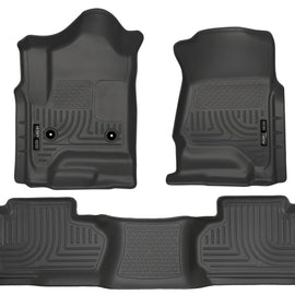 Husky Liners Weatherbeater Front & 2nd Seat Floor Liners Footwell Coverage 98241 98241