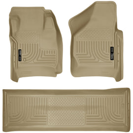 Husky Liners Weatherbeater Front & 2nd Seat Floor Liners Footwell Coverage 98383