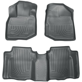 Husky Liners Front & 2nd Seat Floor Liners FOR 2009-2013 Honda Fit