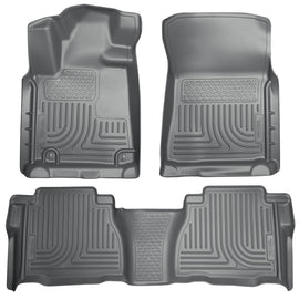 Husky Liners Weatherbeater Front & 2nd Seat Floor Liners Footwell Coverage 98582 98582