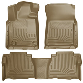 Husky Liners Weatherbeater Front & 2nd Seat Floor Liners Footwell Coverage 98583