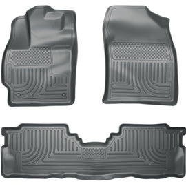 Husky Liners Front & 2nd Seat Floor Liners FOR 2012-2017 Toyota Prius V