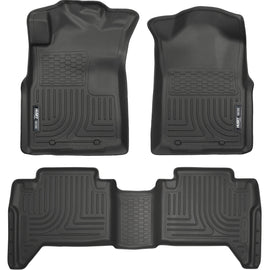 Husky Liners Weatherbeater Front & 2nd Seat Floor Liners Footwell Coverage 98951
