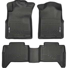 Husky Liners Weatherbeater Front & 2nd Seat Floor Liners Footwell Coverage 98951 98951
