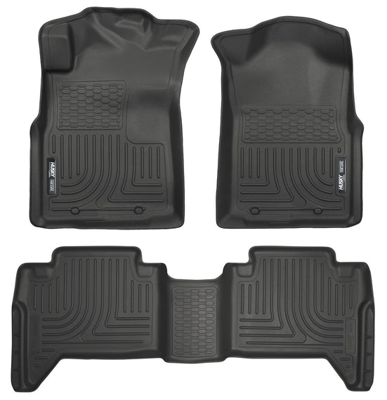 Husky Liners Weatherbeater Front & 2nd Seat Floor Liners Footwell Coverage 98951 98951