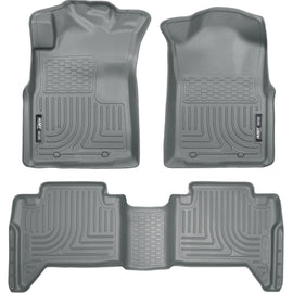 Husky Liners Weatherbeater Front & 2nd Seat Floor Liners Footwell Coverage 98952
