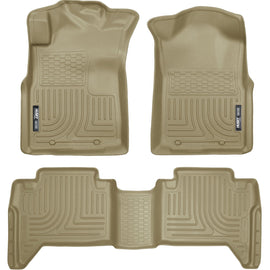 Husky Liners Weatherbeater Front & 2nd Seat Floor Liners Footwell Coverage 98953