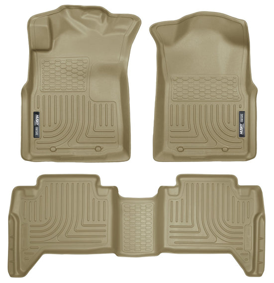 Husky Liners Weatherbeater Front & 2nd Seat Floor Liners Footwell Coverage 98953