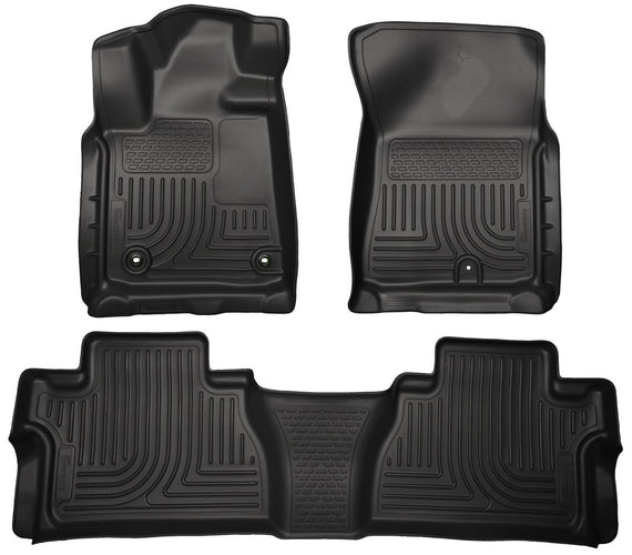 Husky Liners Weatherbeater Front & 2nd Seat Floor Liners Footwell Coverage 99581 99581