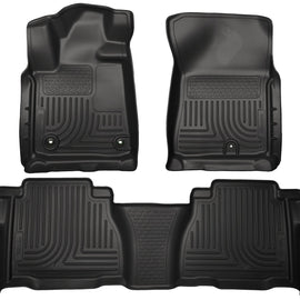 Husky Liners Weatherbeater Front & 2nd Seat Floor Liners Footwell Coverage 99591 99591