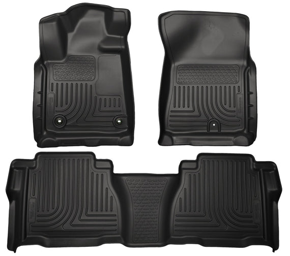 Husky Liners Weatherbeater Front & 2nd Seat Floor Liners Footwell Coverage 99591 99591