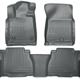 Husky Liners Weatherbeater Front & 2nd Seat Floor Liners Footwell Coverage 99592 99592