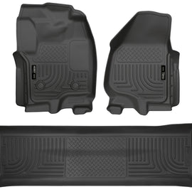 Husky Liners Weatherbeater Front & 2nd Seat Floor Liners Footwell Coverage 99711