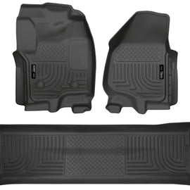 Husky Liners Weatherbeater Front & 2nd Seat Floor Liners Footwell Coverage 99711 99711