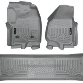 Husky Liners Weatherbeater Front & 2nd Seat Floor Liners Footwell Coverage 99712