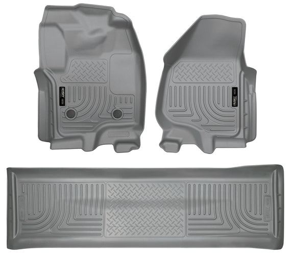 Husky Liners Weatherbeater Front & 2nd Seat Floor Liners Footwell Coverage 99712