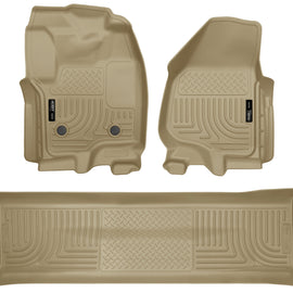 Husky Liners Weatherbeater Front & 2nd Seat Floor Liners Footwell Coverage 99713