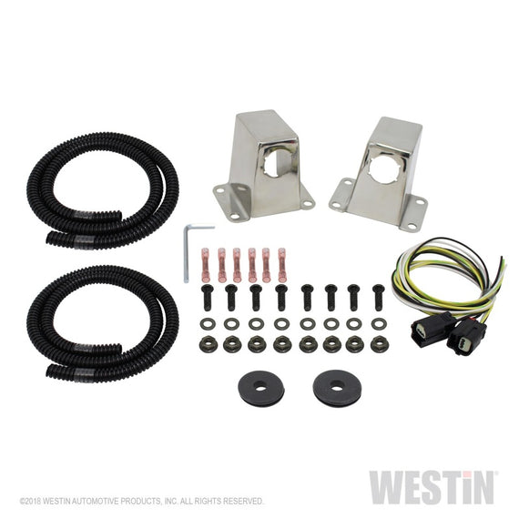 Westin 2014-2018 Chevrolet/GMC Truck/SUV Sensor Relocator - Polished 45-0000S