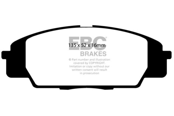 Disc Brake Pad Set-EBC Ultimax OEM Replacement Brake Pads Front EBC Brake UD829 UD829