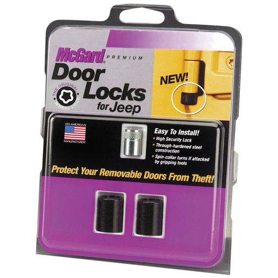 McGard Door Lock Set for YJ 2-DOOR/2-LOCK 76059