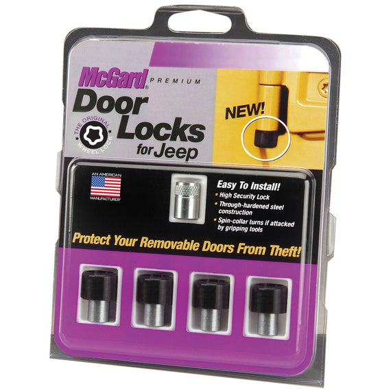 McGard Door Lock Set for UNLIMITED JK 4-DOOR/4-LOCK 76060