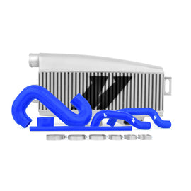 Mishimoto Top-Mount Intercooler for Subaru WRX/STI 2001-2007 Silver, Blue MMTMIC-WRX-01SLBL