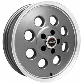 RACE STAR 82 PRO-LITE 17X4.5 5X4.5 -25.4 CB3.07 METALIC GRAY W/MACH LIP 1 RIM