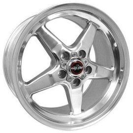 RACE STAR 92 DRAG STAR 15X8 5X4.5 +19 CB3.07 DIRECT DRILL POLISHED 1 RIM