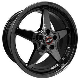 RACE STAR 92 DRAG STAR 17X10.5 5X135 +9 CB87.1 BLACK CHROME 1 RIM