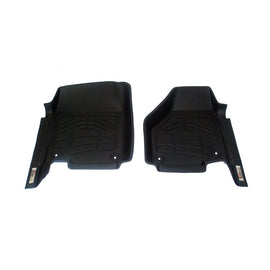 Westin 12-18 Ram Reg Cab/Quad Cab (two rentention hooks) Wade Sure-Fit Floor Liners Front - Blk 72-110042