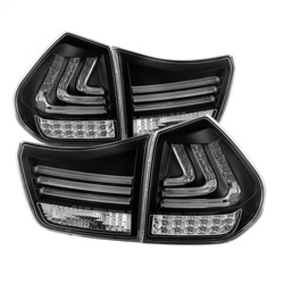 Spyder Lexus RX330/RX350 04-09 LED Tail Lights Black ALT-YD-LRX04-LED-BK 5080837