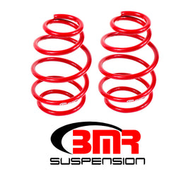 BMR 10-15 5th Gen Camaro V8 Front Lowering Springs - Red SP020R