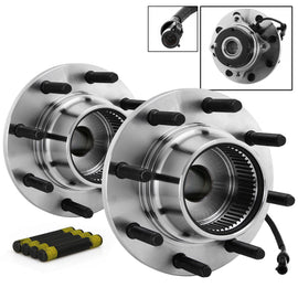 xTune Wheel Bearing and Hub 4WD ABS Ford F250 Superduty 99-04 - Front Left and Right BH-515056-56 9939099