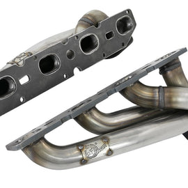 aFe Power Twisted Steel 304SS Shorty Header 09-18 Dodge Challenger / Charger V8-5.7L 48-32021