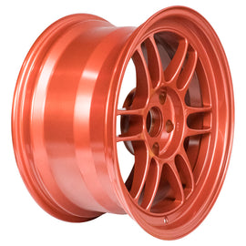 Enkei RPF1 17x9 5x114.3 22mm Offset 73mm Bore Orange Wheel 3797906522OR