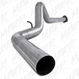 MBRP SINGLE SIDE FILTER BACK EXHAUST SYSTEM FOR 2007-2010 CHEVROLET DURAMAX S6026P