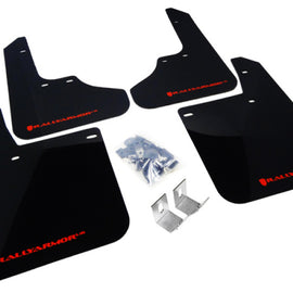 Rally Armor UR Black Mud Flaps w/ Red Logo for 1993-2001 Subaru Impreza MF2-UR-BLK/RD